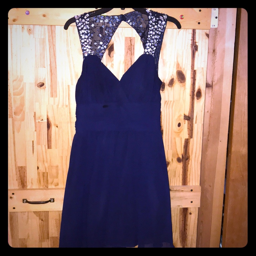 Blue homecoming dress!